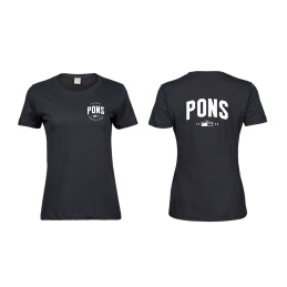 PONS Naisten puuvilla t-paita