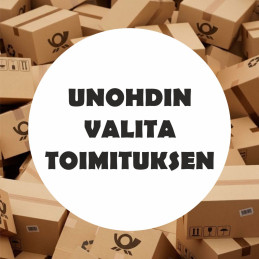 Unohdin valita toimituksen...